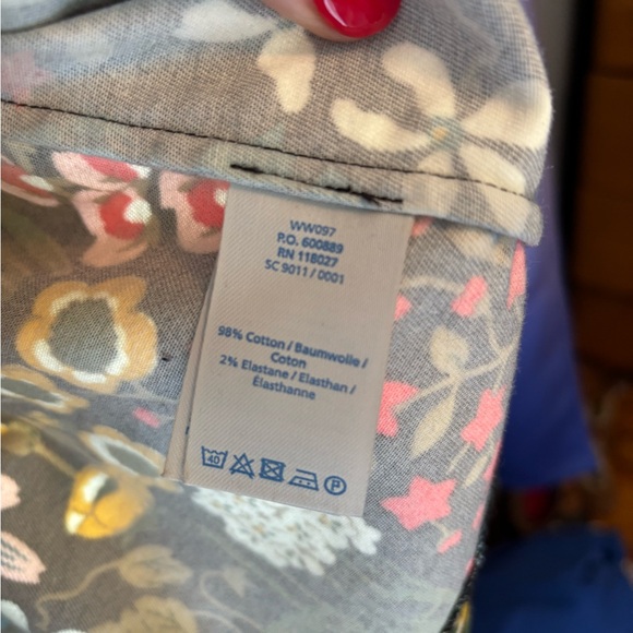 Boden Carina Stretch Cotton Floral Print Women's Dress - Picture 4 of 6